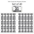 thumbnail image 3 of Big Dot of Happiness Finally 21 - Mini Candy Bar Wrapper Stickers - 21st Birthday Party Small Favors - 40 Count, 3 of 6