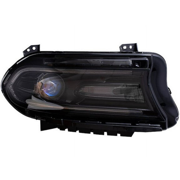 Right Headlight Assembly - Compatible with 2016 - 2020 Dodge Charger Sedan 4-Door 2017 2018 2019
