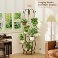 thumbnail image 5 of Stand Indoor with Grow Light - 72" Tall  Shelf Indoor, 5 Tiered Corner  Stands for Indoor ,   Holder Flower Display Holders for  Room, Balcony Decor, 5 of 9