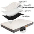 thumbnail image 6 of Exclusivo Mezcla Orthopedic Pet Bed for Extra Large Dogs, 56"X40" Ivory Dog Beds, Removable Washable Cover, 6 of 7