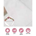 thumbnail image 6 of Pink Red Spring Floral Kitchen Dish Towels for Drying Dishes Set of 4, Summer Botanical Tulip Vintage Waffle Weave Microfiber Hand Tea Bathroom Towels Quick Dry & Absorbent Towel 12x12, 6 of 7