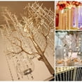 thumbnail image 3 of Bead Curtain Modern Style Exquisite Workmanship Attractive Clear Garland Hanging Bead Curtain for Wedding, 3 of 10