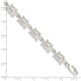 thumbnail image 5 of Sterling Silver Bracelet Fancy 8 mm 7 in Turtles, 5 of 5