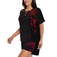 thumbnail image 2 of Lsque Five Nights At Freddy'S Women's Short-Sleeved Pajama Set - 2 Piece Soft and Lightweight Sleepwear Set-X-Large, 2 of 9
