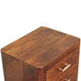 thumbnail image 6 of Lesuto Luca Nightstand - Modern, Wood, 3 Drawers, 6 of 11