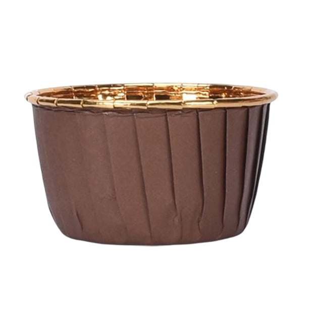 Toystoory 50 piezas Cupcake Liner impermeable resistente al calor hogar café restaurante panadería cocina pastel Muffin tazas para hornear suministros Herramientas y accesorios para hornear Café Toystoory HA081885-03