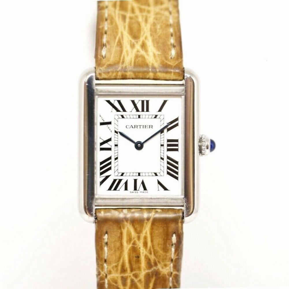 Pre-Owned Cartier Tank Solo 2716 Steel 