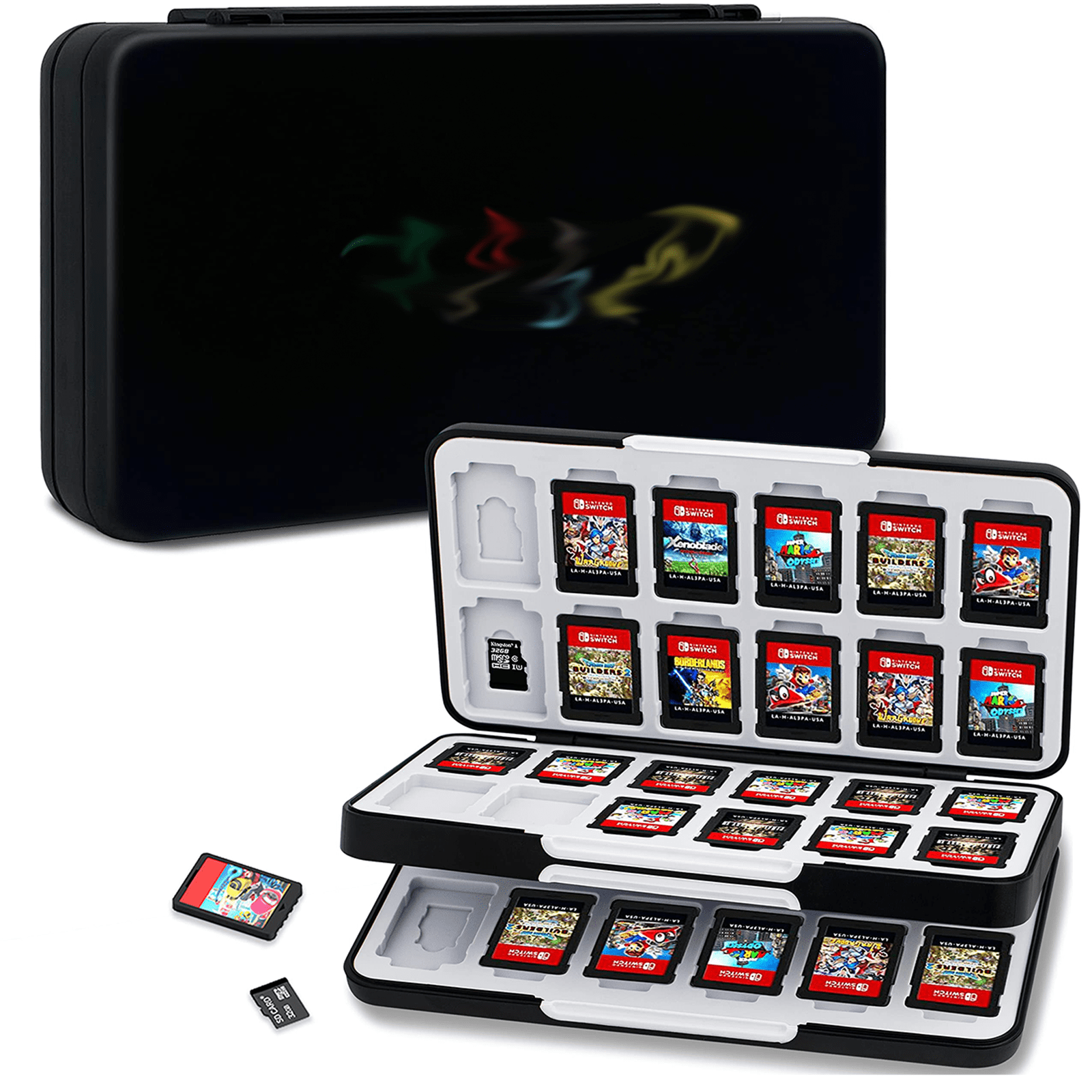 TSV Game Card Holder Case for 72 Nintendo Switch Game Cards, 72