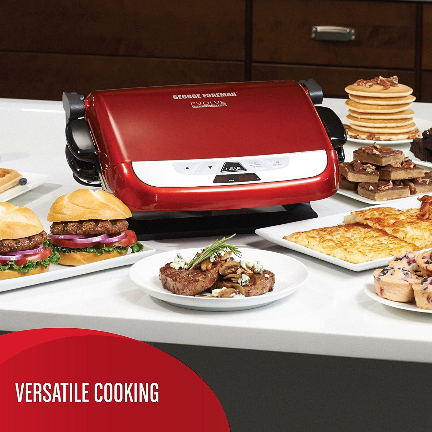 george foreman evolve grill walmart