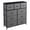 Gray, variant on Alvantor Tall Dresser Fabric Storage Tower ,Wooden Top for Kid Room, Closet, Entryway, Nursery