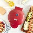 thumbnail image 3 of Dash Express 7-Waffle Electric Waffle Maker, Red, 3 of 5