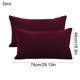 thumbnail image 3 of Fundas de almohada estándar de microfibra de 2, sensación suave de terciopelo, absorbente de humedad, resistente a arrugas, fundas antideslizantes para pelo y piel, tamaño estándar de 20x30 pulgadas, 3 of 6