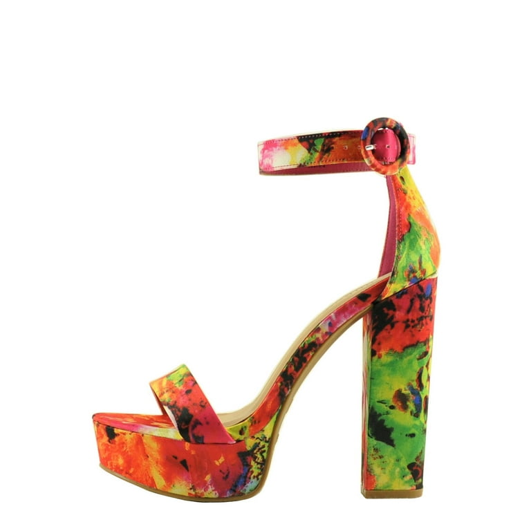 Bamboo chunky deals heels