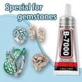 thumbnail image 3 of B-7000 Glue for Bonding Mobile Phone, 15ml Super Adhesive Clear Semi Fluid Transparent Glues for Tablet, Metal, Wood, Pearls, Jewelry, Rubber, Rhinestones, Leather and Textile, 3 of 7