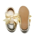 thumbnail image 7 of Kiderence Girls Flat Mary Jane Shoes School Party Dress Ballerina Shoe (Toddler/Little Kids) FG04 Gold - 13M, 7 of 7