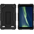 thumbnail image 6 of FIEWESEY Cover Case for Sunshine T1 Elite/Foxx T8/Qlink Scepter 8/Sky Pad 8/NUU Tab 8/Sky Devices Elite OctaX/Sky Devices Elite T8 Plus/Xmobile X8/Sky Devices with screen protector (Black/Black/1 PC), 6 of 8