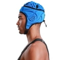thumbnail image 2 of Dsseng Soft Shell Football Helmet Scrum Cap 7v7 Rugby Helmet Foam Cotton Protective Soft Padded Headgear Autism Surf Flag Football Helmet Youth Adult, 2 of 10
