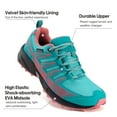 thumbnail image 4 of Women's Waterproof Hiking Shoes Lightweight Non-Slip Trails Walking Shoes Outdoor Sneakers, 4 of 6