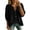 Black, variant on Blouse for Women 1/2 Sleeve V Neck Spring Summer Loose Half Sleeve Pullover Top Black XXL