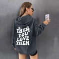 thumbnail image 2 of Vedolay Hoodies for Womens Sweatshirts Long Sleeve Tunic Tops Crew Neck Soft Pullover With Side Zipper Shirt,Gray S, 2 of 5