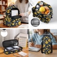 thumbnail image 5 of Uorisanigo Sunflower Black Backpack Set for Boys Ages 5-16, Large Capacity Bookbag with Insulated Lunch Bag, Water Bottle Holder and Pencil Box, Side Mesh Pocket for Laptop, 5 of 7