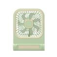 thumbnail image 3 of AuroraX Green Desk Fans Personal Cooling Portable Mini Fan USB Battery Operated Adjustable Speeds Quiet Rechargeable Outdoor Travel Fan, 3 of 6