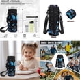 thumbnail image 6 of HUIACONG Kids Backpack 4-IN-1 Set Starry Blue Butterfly Lightweight 300g for Boys Girls 6-10 Detachable Lunch Box Pencil Case Water Bottle Holder School Book Bag, 6 of 7