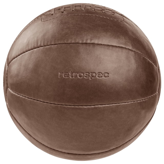 Balón medicinal Retrospec Soft Touch de cuero vegano con agarre