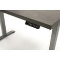 thumbnail image 5 of Electric Height Adjustable Desk Laminate Wood Sit-Stand Table Office Desk Gray, 5 of 7