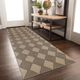 thumbnail image 2 of Findosom 2.6'x8' Jute Washable Runner Rug Non Slip Natural Woven Texture Floor Carpet Farmhouse Rug for Living Room,Bedroom,Kitchen,Entryway,Outdoor,Patio Rug,Stain Resistant Rustic Rugs,Brown, 2 of 10