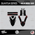 thumbnail image 4 of Kalair GFX Graphics Kit for Kawasaki KLX300SM (2021-2023) Quantum Series, 4 of 5