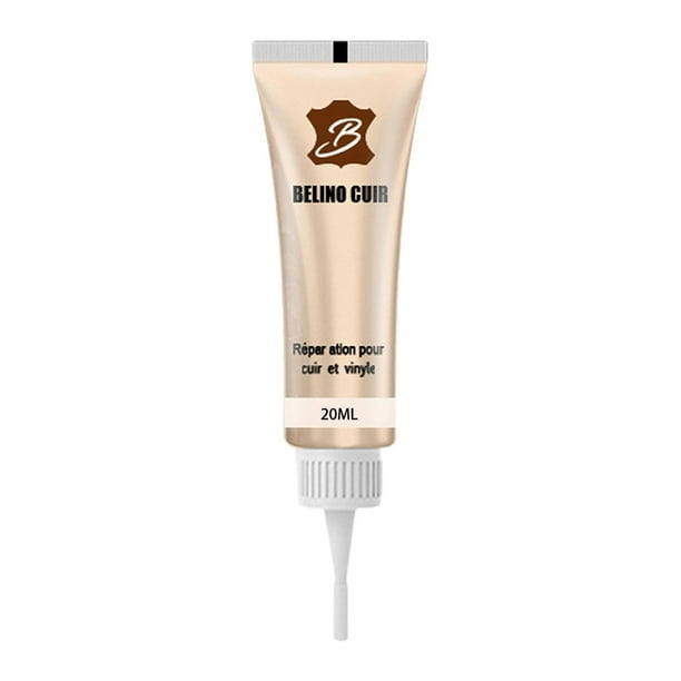 Pintura para recolorar cuero, multiusos, reparación de pintura automotriz, fácil de usar, portátil Beige