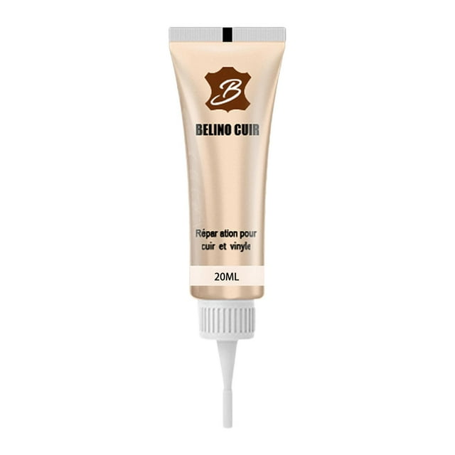 Crema para recolorar cuero, restauradora de color para zapatos, sofás y bolsos. Beige