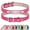 Hot Pink, variant on Didog Personalised Small Dog Puppy Cat Collar Bling Glitter Soft Leather Engraved Name