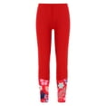 thumbnail image 2 of iiniim Kids Girls Beach Swimming Bottoms High Waist Swim Pants Fish Scales Print Leggings Red 8, 2 of 7