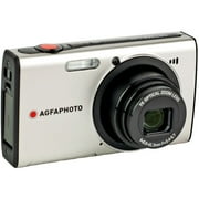 AgfaPhoto Optima 147 14.1 MP Digital Camera with 7X Optical Zoom, 3.0" Auto Brightness LCD Display and Bundled ArcSoft MediaImpressions 3D Software, Silver
