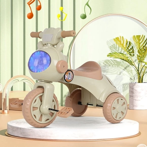 Triciclo Para Niños, Luz De Triciclo Para Niños Pequeños Con Capacidad De Carga De 77,2 Lb Para Jardín De 1 A 4 Años Para Acampar