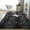 Black, variant on Area Rugs, Shaggy Carpet Super Soft Fluffy Shag Rug Floor Carpet Anti-skid Carpet Yoga Mat Child Play Mat