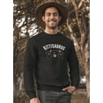thumbnail image 2 of Kittysaurus Cute Design Sweatshirt Men -GoatDeals Designs, Male 3X-Large, 2 of 4