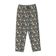 thumbnail image 4 of Naloa Bulldog Print Print Women’s Ultra-Soft Comfy Pajama Lounge Pants with Pockets & Drawstring, 4 of 8