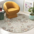 thumbnail image 2 of SAFAVIEH Blossom Hadi Floral Area Rug, Green/Ivory, 6' x 6' Round, 2 of 10