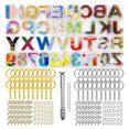 thumbnail image 1 of Juego de Moldes de Números y Letras para Llavero YONGSHENG 244 Uds., 1 of 5