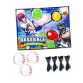 thumbnail image 3 of Pasando el juego Target que lanzan juguetes Target, juegos de lanzamiento de objetivos interactivos para niños, meta pegajosa para jardín, de regreso Béisbol, 3 of 9