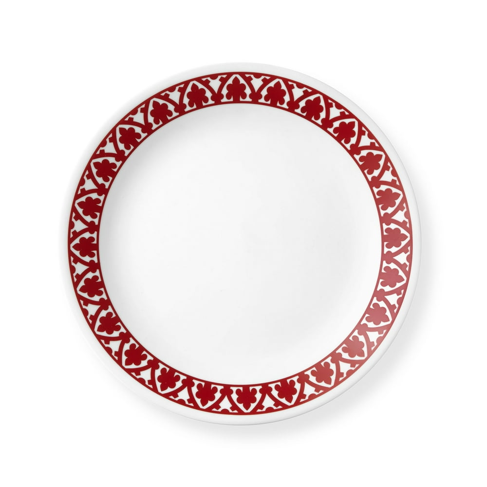 Corelle Classic Evening Red 10.25" Dinner Plate