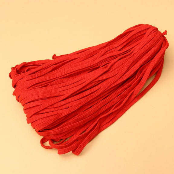 ifundom Red Cotton Rope for Costume, Waist, Bag Use, Crafting, , and Home Decor Projects