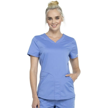 

Cherokee Workwear Revolution Women s Scrubs Top V-Neck WW601