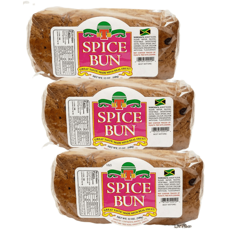 HTB Jamaican Easter Spiced Bun, 12 oz, Pack of 3 - Walmart.com