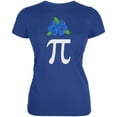 thumbnail image 1 of Halloween Math Pi Costume Blueberry Day Juniors Soft T Shirt, 1 of 1