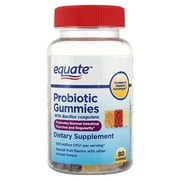 Equate Probiotic Gummies, 80 Count