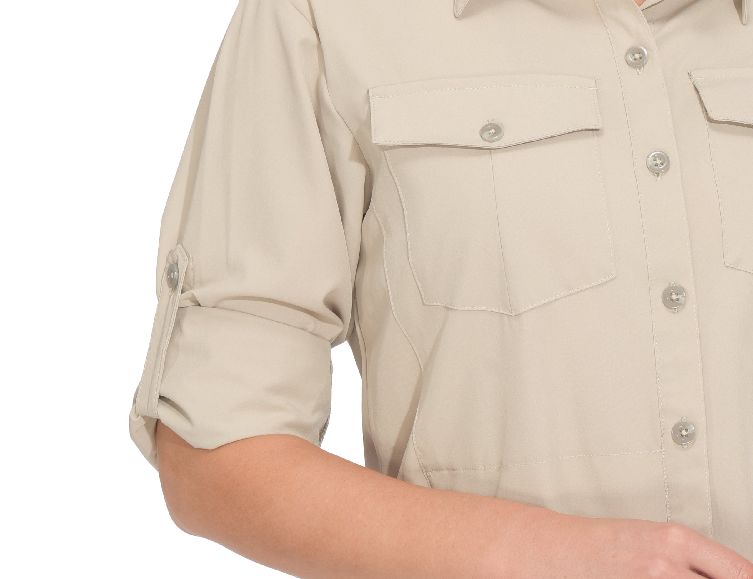 Little Donkey Andy Women's Quick Dry UPF 50+ Long Sleeve Shirt - Stretch, Sun Protective For Hiking, Camping & Travel